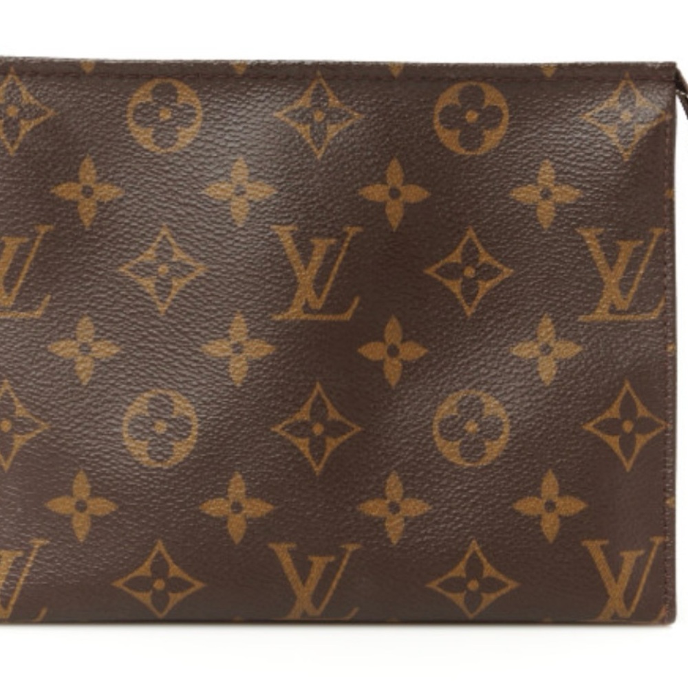 Louis Vuitton Brown Monogram Clutch